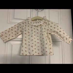 ✔️SOLD✔️Bonpoint floral blouse NWT